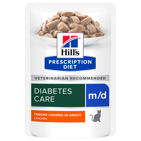 Hill's Prescription Diet m/d Chicken - Ekonomipack: 24 x 85 g