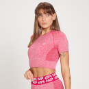 MP Women's Curve Crop Short Sleeve T-Shirt - Magenta - XXS