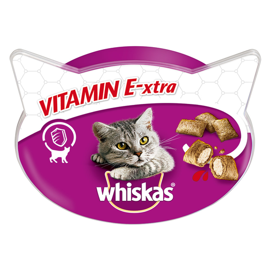 2 + 1 på köpet! 3 x Whiskas kattgodis - Vitamin E-Xtra (3 x 50 g)