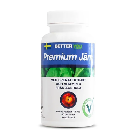 BETTER YOU Better You Premium Järn 60 kaps