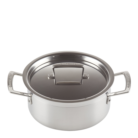 Le Creuset - 3Ply Gryta Låg med lock 20 cm 3 L