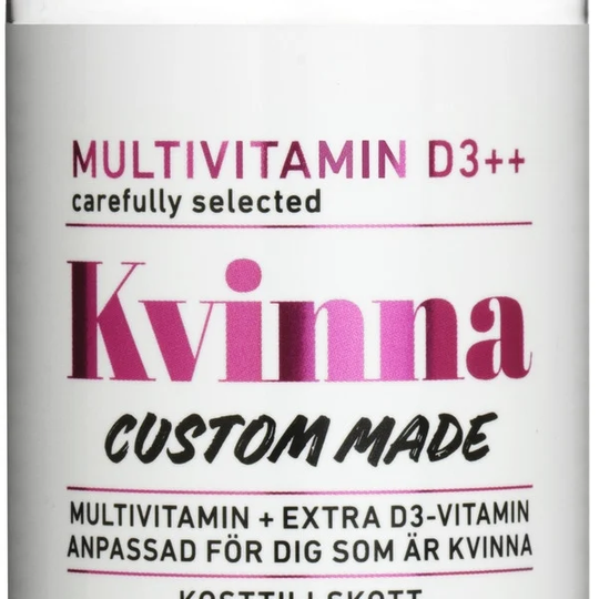 BioSalma Multivitamin Kvinna D-vitamin++ 100 kapslar