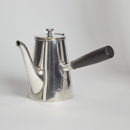 Vintage - SÅLD Kaffekanna Nysilver