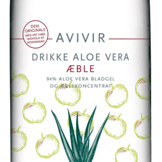 Avivir Aloe Vera Juice Äpplesmak 1000 ml