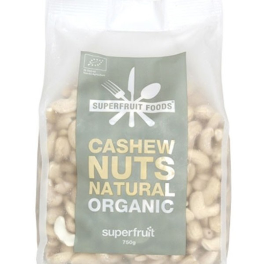 Superfruit Foods Cashewnötter 750 g