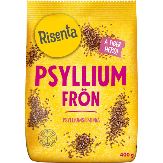 Risenta Psylliumfrön 400 g
