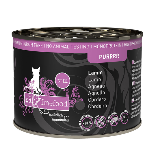 catz finefood Purrrr på burk 6 x 200 - No. 111 lamm (6 x 200 g)