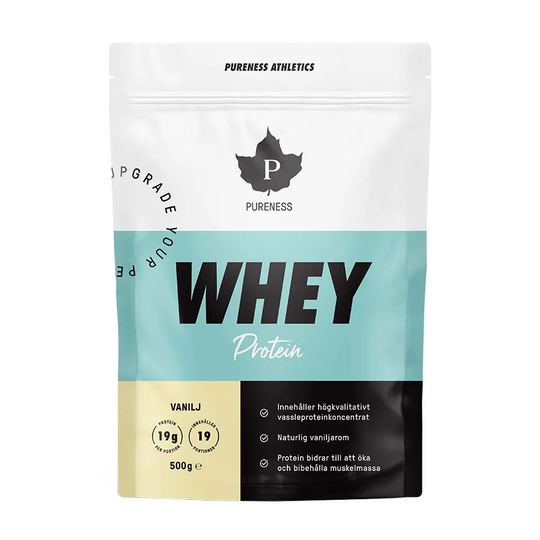 Pureness Athletics Whey Protein Vanilj, 500g