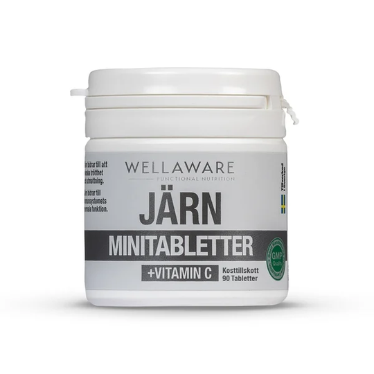WellAware Järn och Vitamin-C 90 tabletter