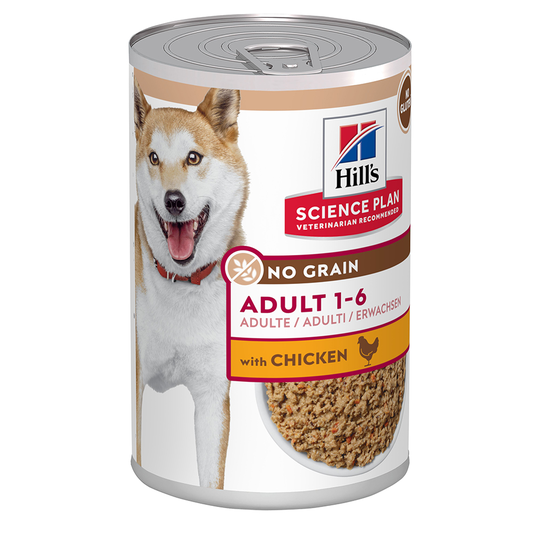 Hill's Science Plan Adult No Grain Chicken - 12 x 363 g