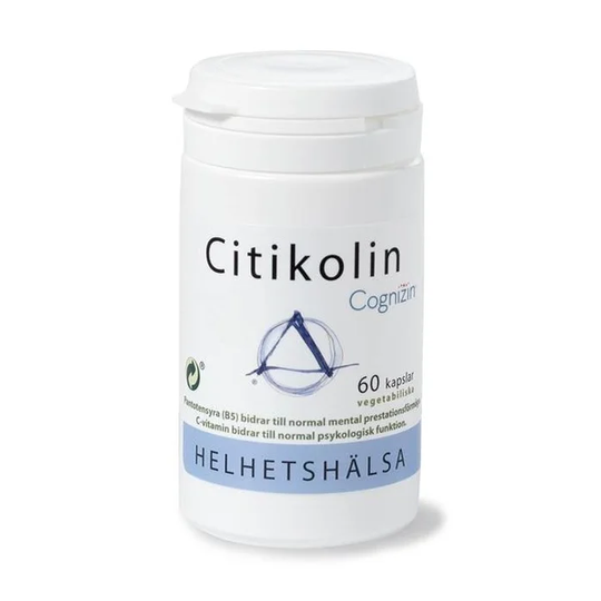 Helhetshälsa Citikolin Cognizin Hjärna & Minne 60 kapslar