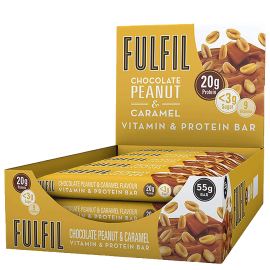 15 x FULFIL Protein Bar, 55 g, Peanut & Caramel