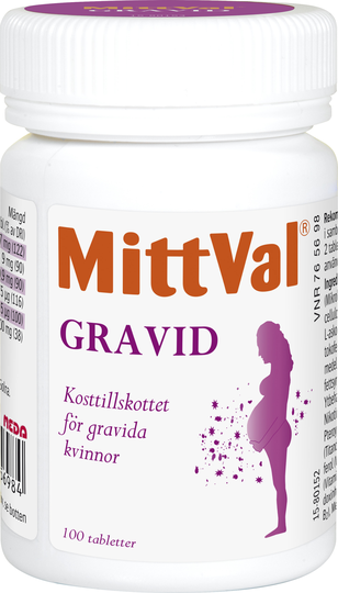 MittVal Gravid 100 st
