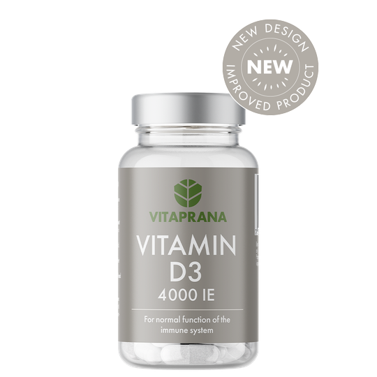 Vitamin D3 4000 IE, 110 kapslar