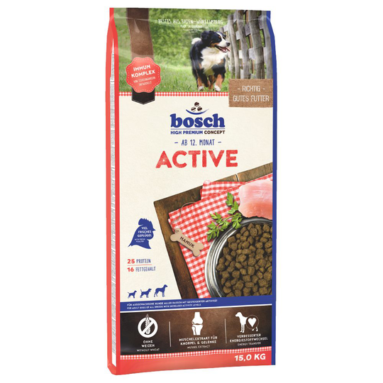 Ekonomipack: 2 respektive 3 påsar bosch till lågpris! - Active (2 x 15 kg)