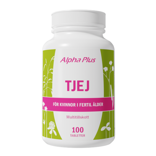 Alpha Plus Tjej 100 tabletter
