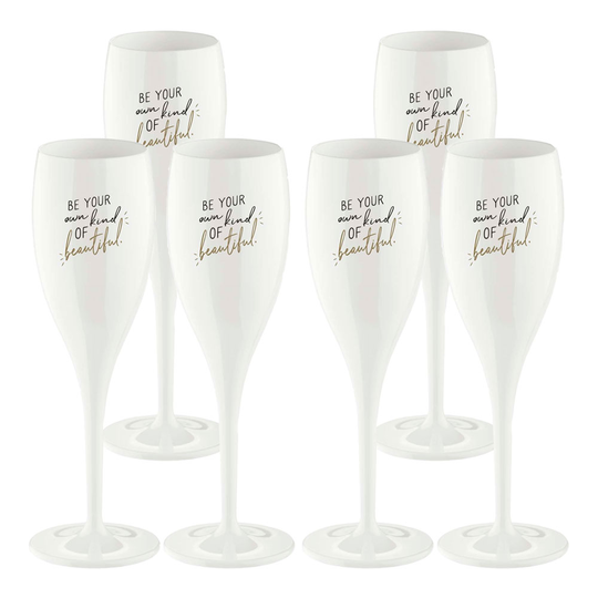 Koziol - Cheers Champagneglas 6-pack: Be your own kind of beautiful