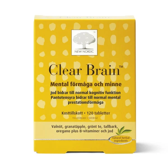 New Nordic Clear Brain 120 tabletter