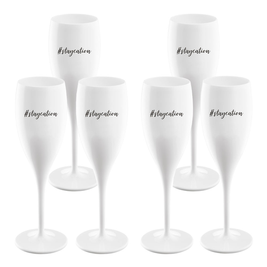 Koziol - Cheers Champagneglas 10 cl Staycation 6-pack Staycation