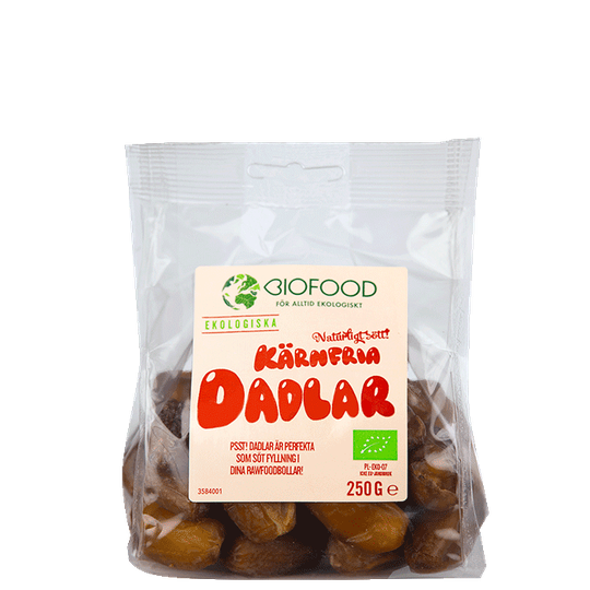 Dadlar Urkärnade, 250 g