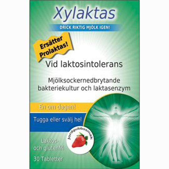 Xylaktas Vid laktosintolerans Tablett 30st