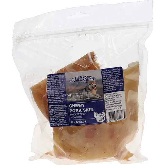 Holmegården Hundsnacks Pork Skin