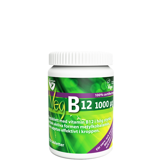 OmniVegan B12 1000 μg, 120 tabletter