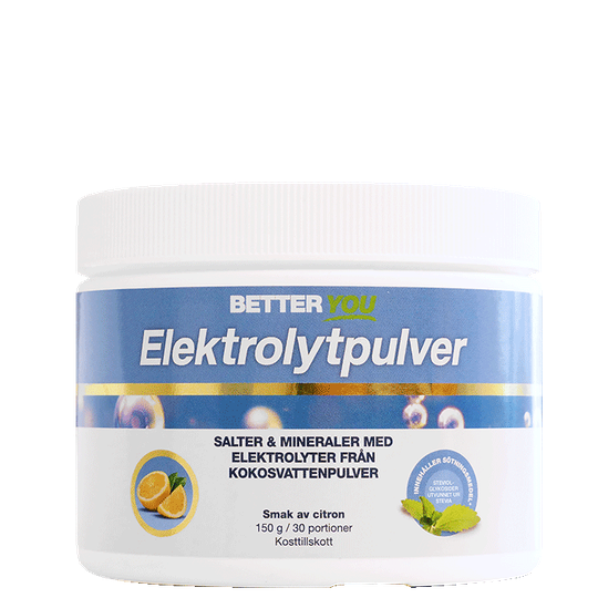 Elektrolytpulver 150g, Citron
