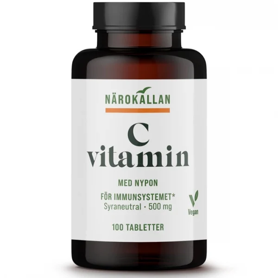 Närokällan C-vitamin 500 mg 100 tabletter