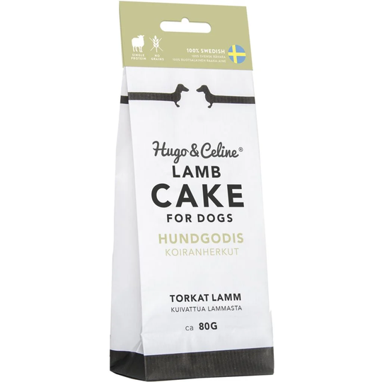 Hugo & Celine Hundsnacks Lamb Cake 80 g