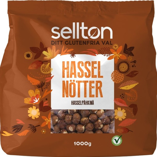 Sellton Hasselnötter 1 kg