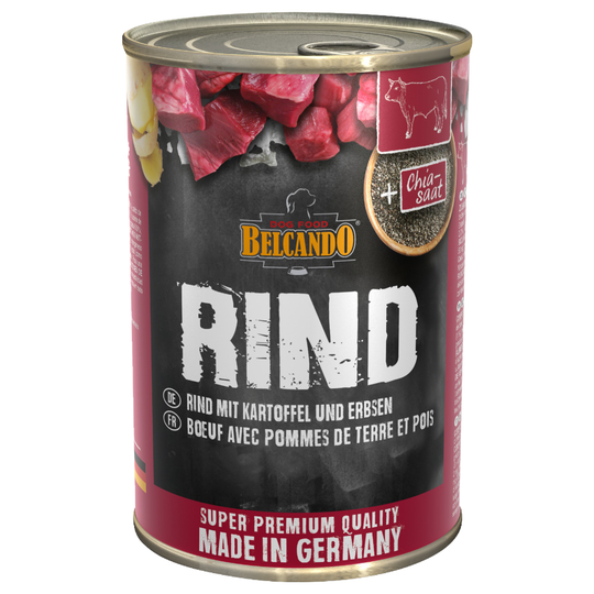 Belcando Super Premium 12 x 400 g - Beef, Potato & Peas