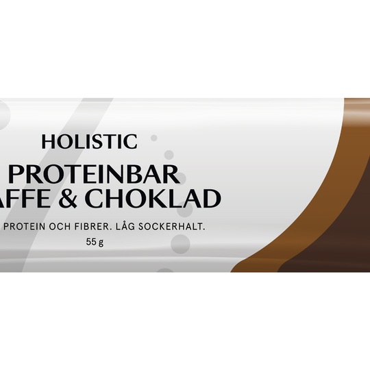 Holistic Proteinbar Kaffe Choklad 55 g