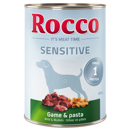 Rocco Sensitive 6 x 400 g - Vilt & pasta