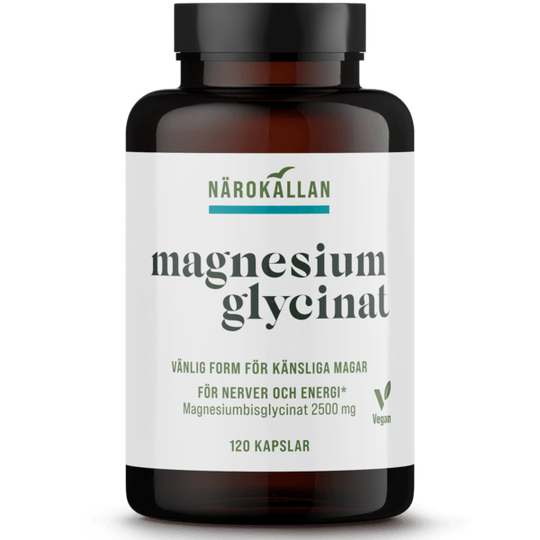 Närokällan Magnesiumglycinat 120 kapslar