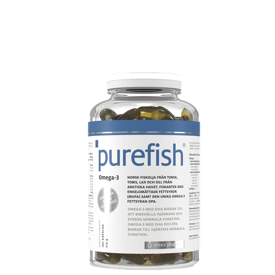 Purefish, 180 kapslar