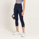 MP Women's Curve High Waisted 3/4 Leggings - Blå - XS