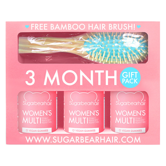 Sugarbearhair Women's Multi 3 Months Gift Pack 180 st