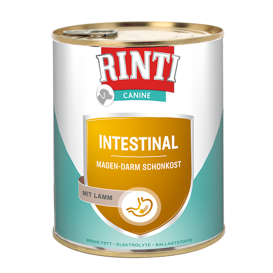 RINTI Canine Intestinal Lamb 800 g - Ekonomipack: 24 x 800 g