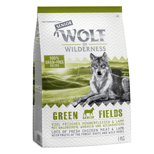 Wolf of Wilderness Senior - Green Fields Lamb 5 kg