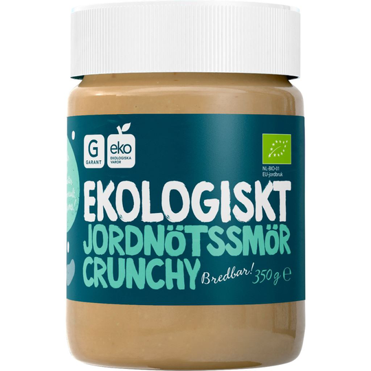 Garant Eko Jordnötssmör crunchy 350 g