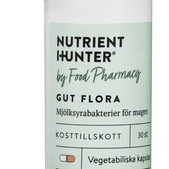 Nutrient Hunter by Food Pharmacy Gut Flora 30 kapslar