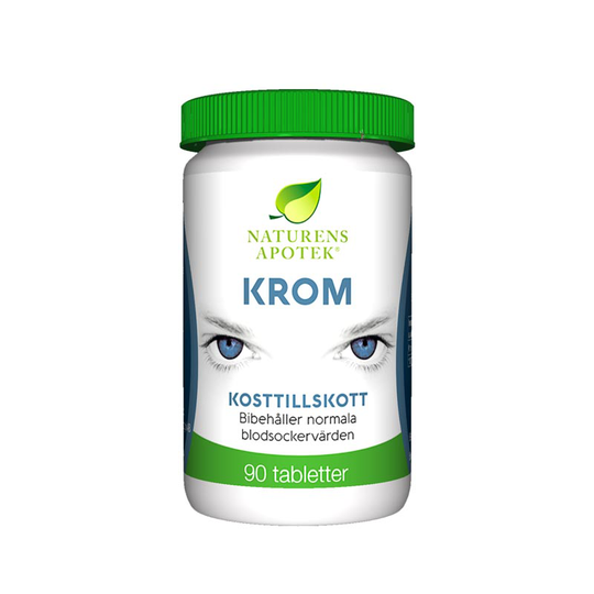 Naturens Apotek Krom, 90 tabletter