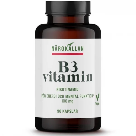 Närokällan B3 Niacinamid 100 mg 90 kapslar