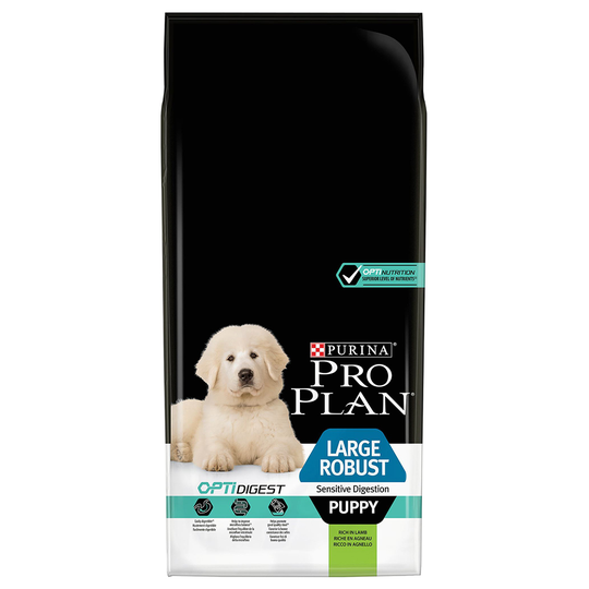 PURINA PRO PLAN Large Robust Puppy OPTIDIGEST Lamb - Ekonomipack: 2 x 12 kg