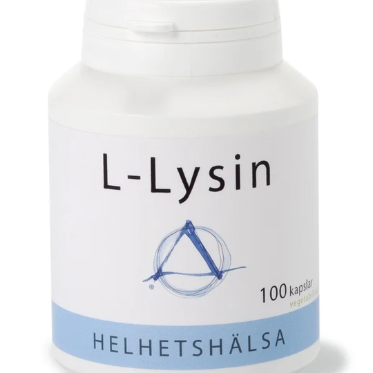 Helhetshälsa L-Lysin 470 mg 100 kapslar
