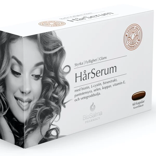 BioSalma HårSerum 60 kapslar