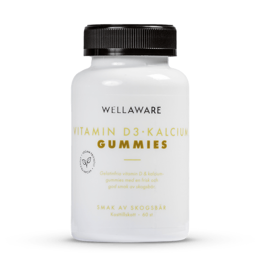 WellAware Vitamin D3 och Kalcium 60 gummies