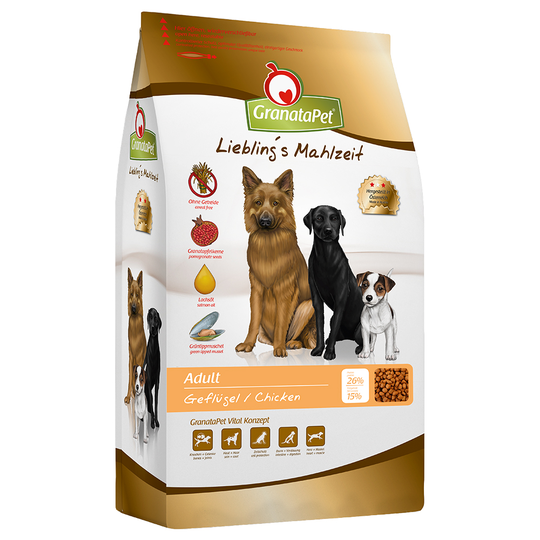GranataPet Liebling's Mahlzeit Adult Kyckling - Ekonomipack: 2 x 10 kg