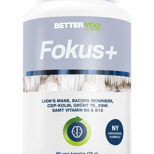 BETTER YOU Better You Fokus Plus 90 kapslar